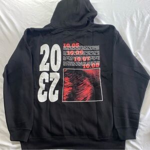 Aftershock festival 2023 Concert DANGER HOODIE Sz Large TOOL AFI KORN GNR 311